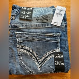 Buckle👖Havoc Straight Stretch Mens Jean Color-Larissa NWT by Salvage Sup…